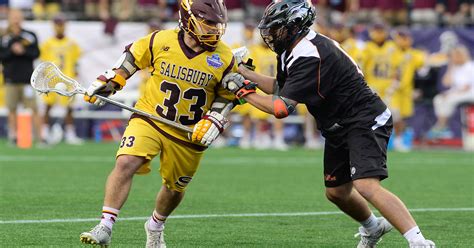 Salisbury lacrosse - See what the most-respected models in college lacrosse have to say about Salisbury MLAX. Get the stats now! Salisbury (7 – 0) Offensive Efficiency Off. Efficiency. 36.1%. 6th. Defensive Efficiency Def. Efficiency. 22.9%. 55th. Offensive Pacing Off. Pace. 33.3s. 135th. Lax-ELO Team Strength Lax-ELO Rating. 2696. 2nd.